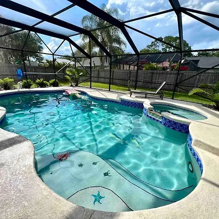 Villa Cozy House With Private Pool And Heated Jacuzzi